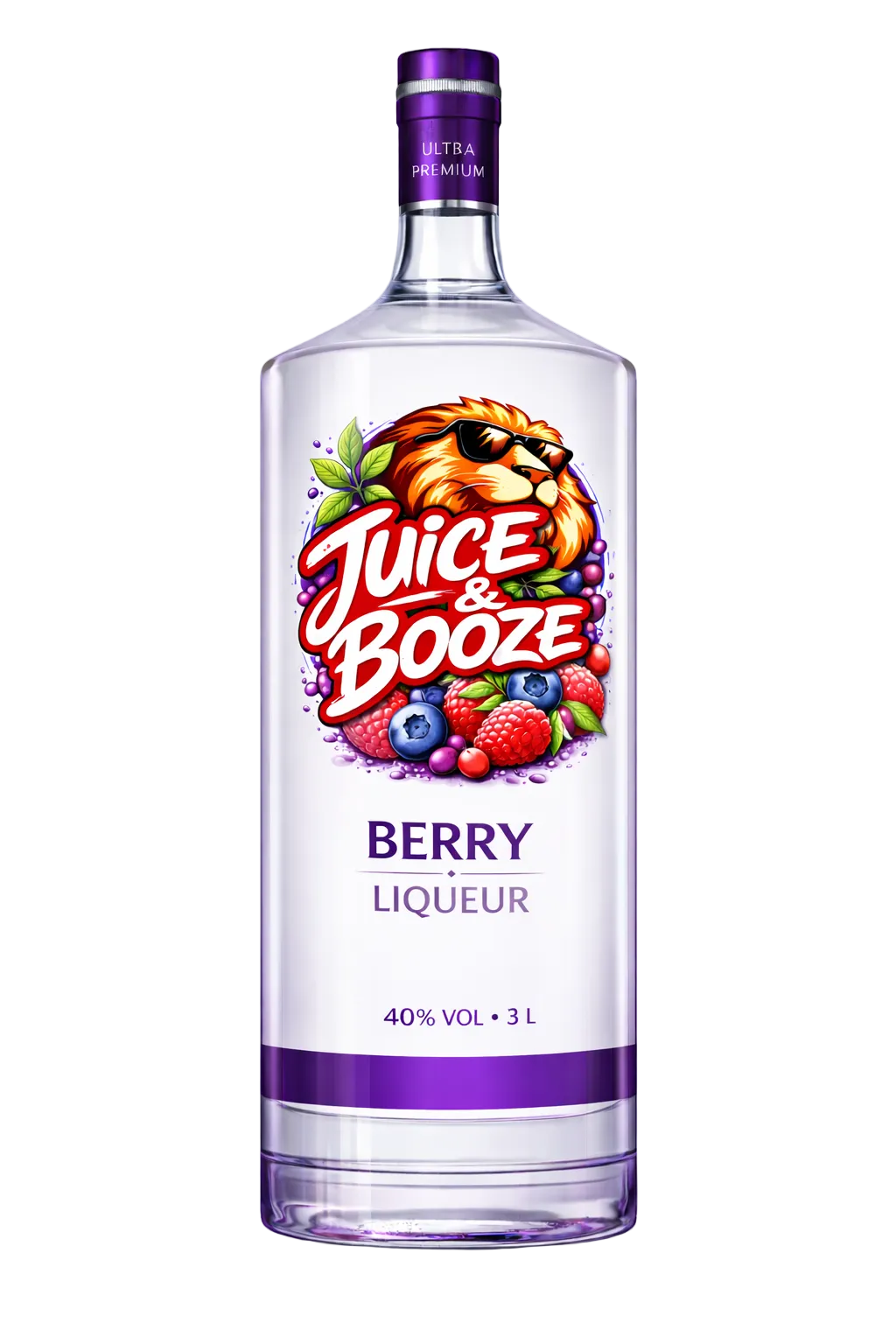 Juice&Booze™ Strong Berry Liqueur