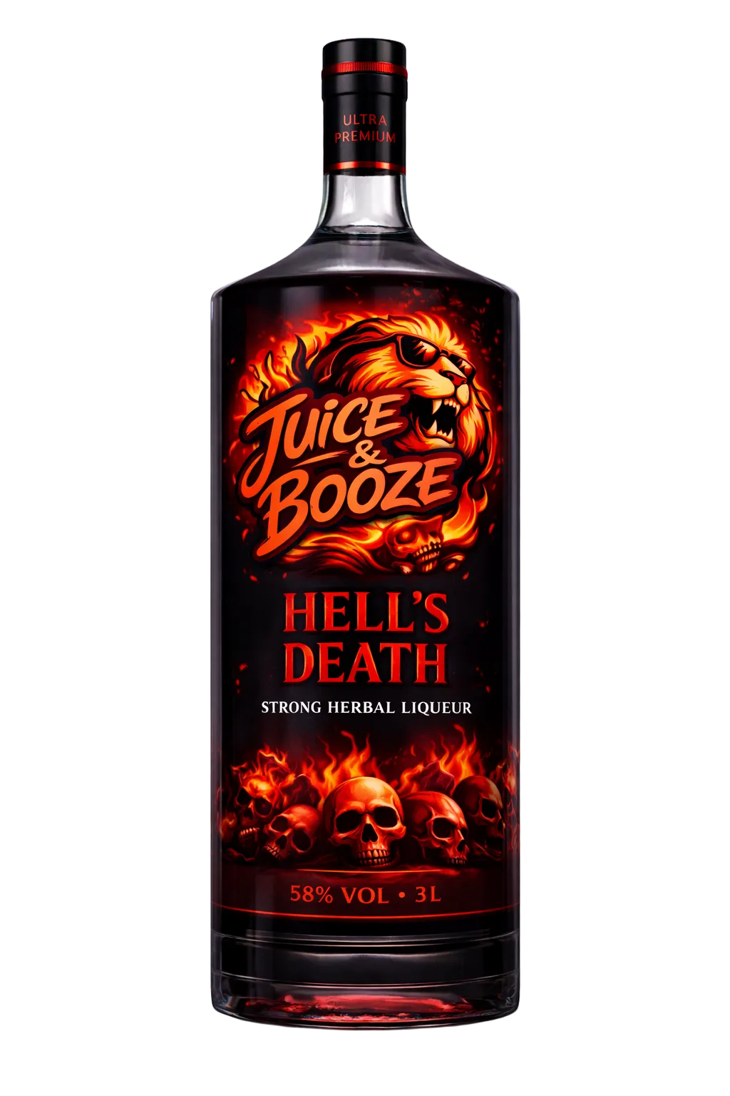 Juice&Booze™ Hells Death Herbal Liqueur