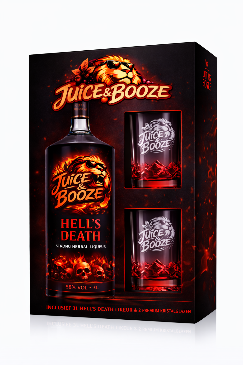Juice&Booze™ Hells Death Herbal Liqueur