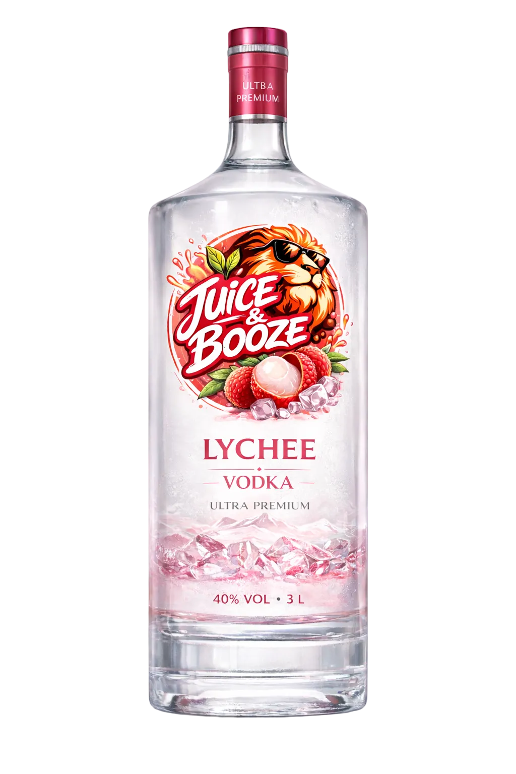 Juice&Booze™ Strong Lychee Vodka