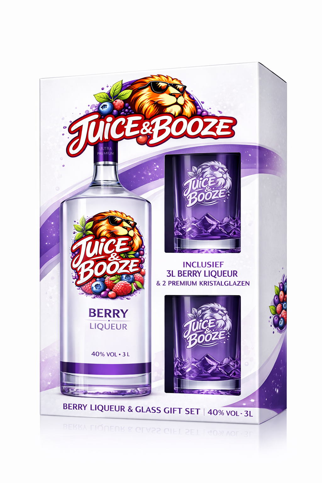 Juice&Booze™ Strong Berry Liqueur